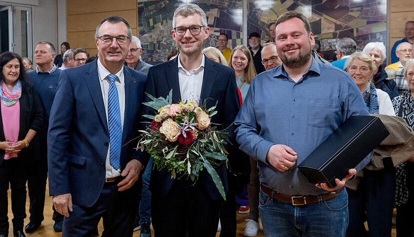 Güglingen einen neuen Bürgermeister: Michael Tauch tritt die Nachfolge von Ulrich Heckmann an.