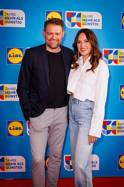 Schauspieler Max Giermann und Moderatorin Johanna Klum