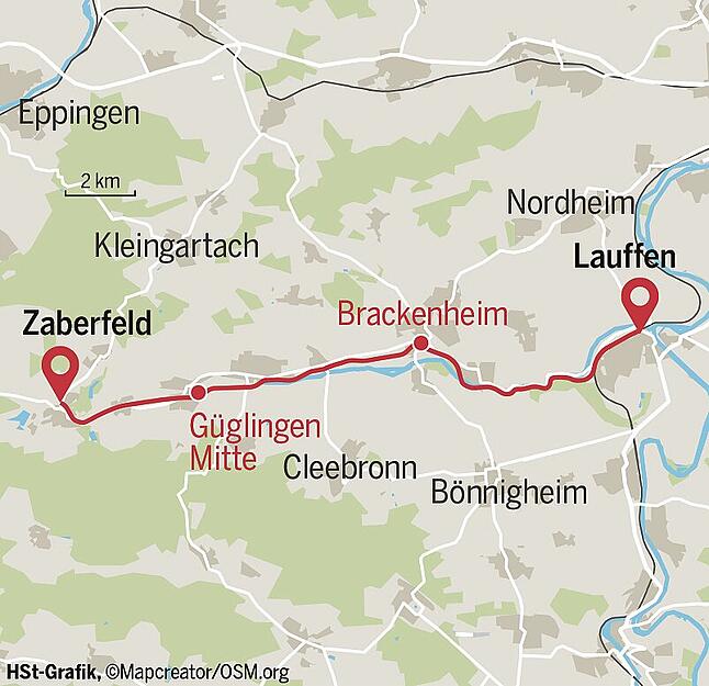 Reaktivierung der Bahnstrecken in der Region: Mögliche Varianten