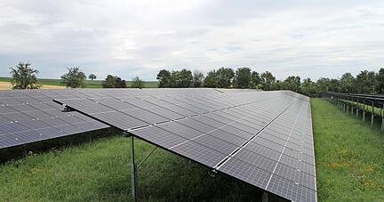 Auch in Eppingen hat der Austausch &uuml;ber Fl&auml;chensolaranlagen wie hier in Rohrbach begonnen. Das Dilemma zwischen Fl&auml;chenverbrauch und Landwirtschaft bleibt.
