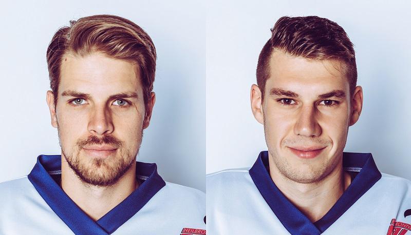 Henry Martens (links) und Richard Gelke.