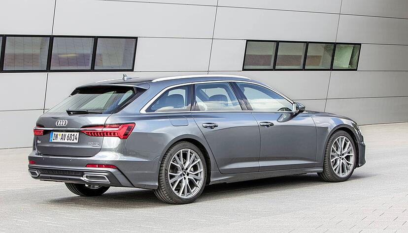In der achten Fahrzeug-Generation auf den Straßen unterwegs: der Audi A6 Avant aus dem Werk in Neckarsulm. Schon der Audi 100 lief am Standort in der Region vom Band.
Foto: Audi