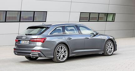 In der achten Fahrzeug-Generation auf den Straßen unterwegs: der Audi A6 Avant aus dem Werk in Neckarsulm. Schon der Audi 100 lief am Standort in der Region vom Band.
Foto: Audi