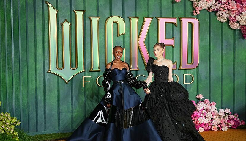 Cynthia Erivo, links, eilte Ariana Grande bei dem Vorfall in Singapur zu Hilfe. (Archivbild) Cynthia Erivo, links, eilte Ariana Grande bei dem Vorfall in Singapur zu Hilfe. (Archivbild)