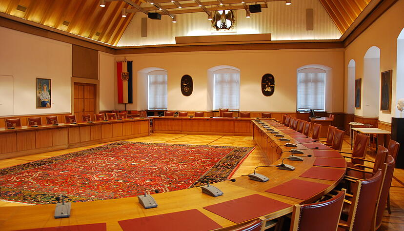 Ob k&uuml;nftig aus dem Heilbronner Ratssaal Gemeinderatsitzungen gestreamt werden ist, ist noch ungewiss. Zumindest m&uuml;ssten alle gefilmten Personen einverstanden sein.