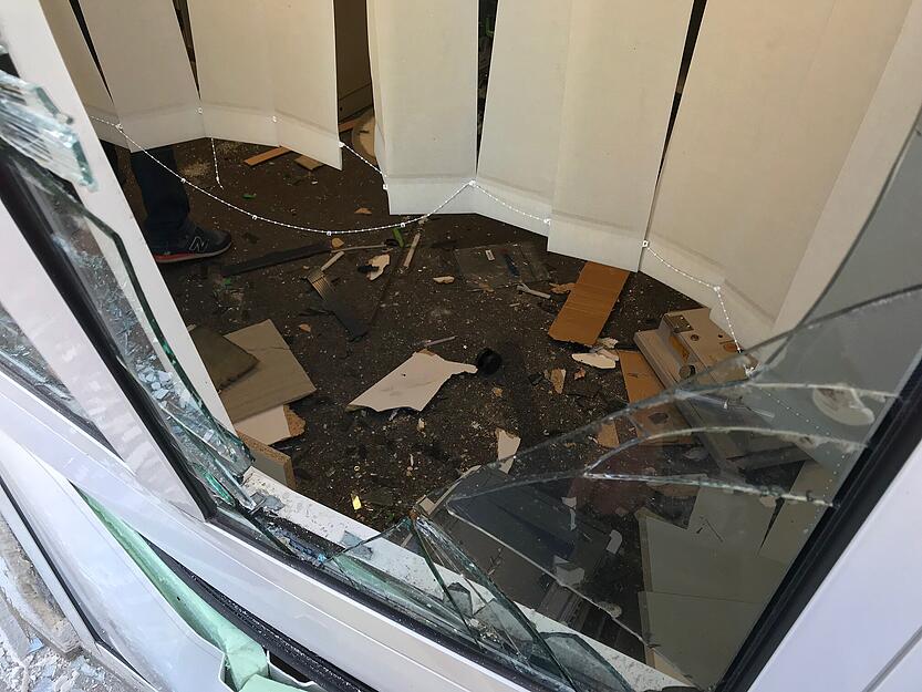 Bankautomaten in Untergruppenbach gesprengt