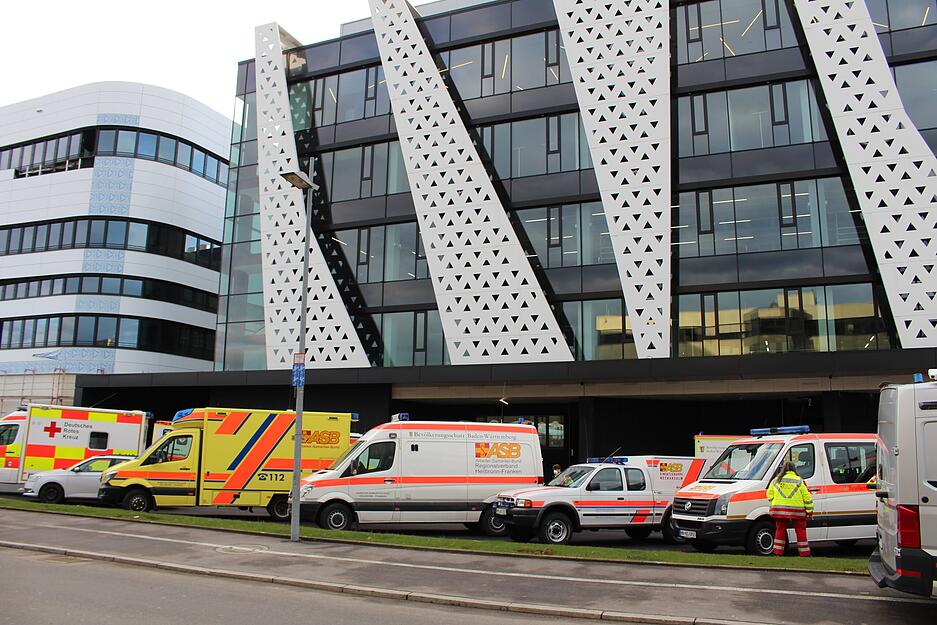 Explosion in Lidl-Verwaltungsgebäude
