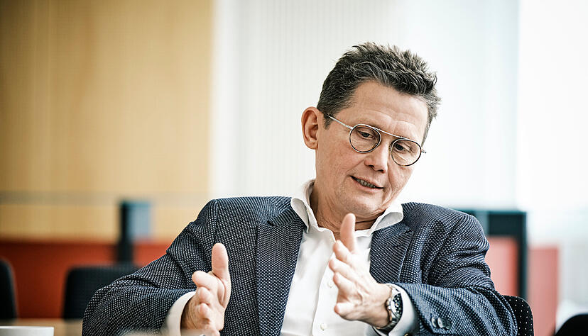 Vorstandsvorsitzender Mathias Hallmann zeigte bei der Vorstellung der Quartalszahlen, dass die Maßnahmen zur Kostenreduktion greifen.