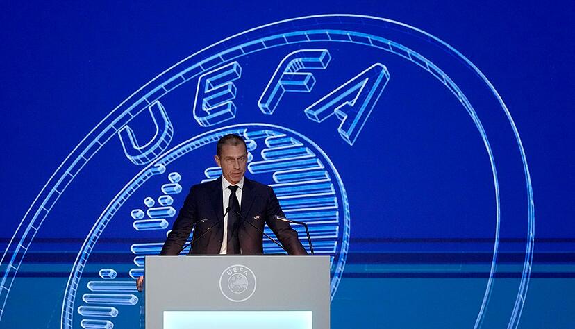 Bekommt viel Kritik ab: UEFA-Präsident Aleksander Ceferin. Bekommt viel Kritik ab: UEFA-Präsident Aleksander Ceferin.