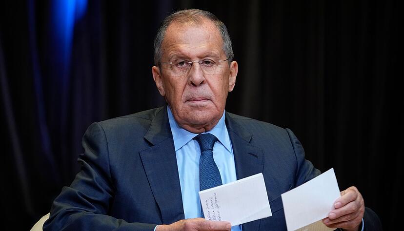 Der russische Au&szlig;enminister Sergej Lawrow sieht die Alternative f&uuml;r Deutschland und das B&uuml;ndnis Sahra Wagenknecht als Verteidiger deutscher Interessen. (Archivbild)