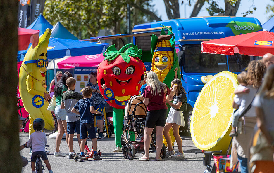 Rund um die Theresienwiese wurde am Donnerstag viel geboten. Rund um die Theresienwiese wurde am Donnerstag viel geboten.