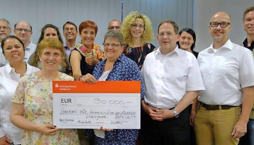 30 000 Euro verteilte der Lions Club Bad Wimpfen an Vertreter von Fördervereinen, Schulen und Kindergärten der Region. Foto: privat 30 000 Euro verteilte der Lions Club Bad Wimpfen an Vertreter von Fördervereinen, Schulen und Kindergärten der Region. Foto: privat