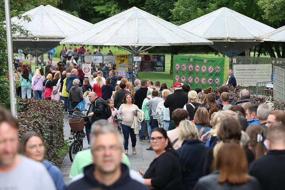 Bis zum 5000 Besucher werden am Freitagabend erwartet.