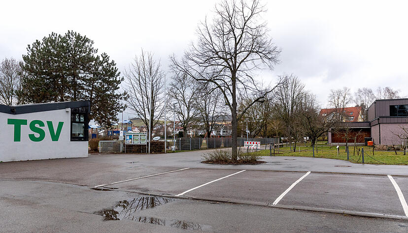 Zwischen TSV-Sportheim und der Hofwiesenhalle k&ouml;nnte eine inner&ouml;rtliche Naturzone mit mehr Gr&uuml;n entstehen. Das ist einer der Vorschl&auml;ge im Aktionsprogramm "Nat&uuml;rlicher Klimaschutz - L&auml;ndliche Kommune".