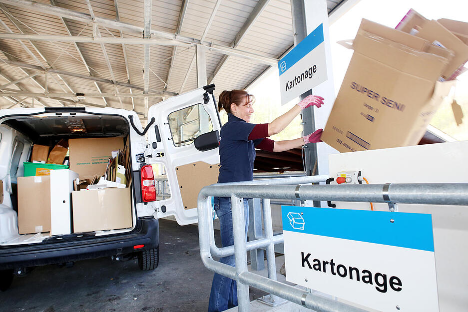 Er&ouml;ffnung Recyclinghof Plus am Wartberg