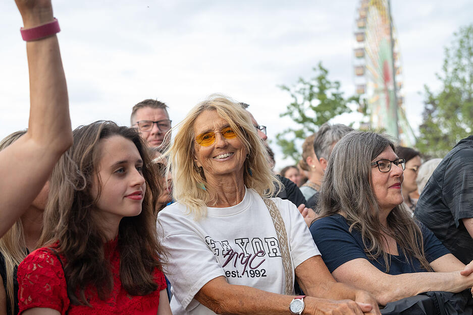 Rund 10.000 Besucher kamen am Freitag zum Würth-Open-Air nach Gaisbach.