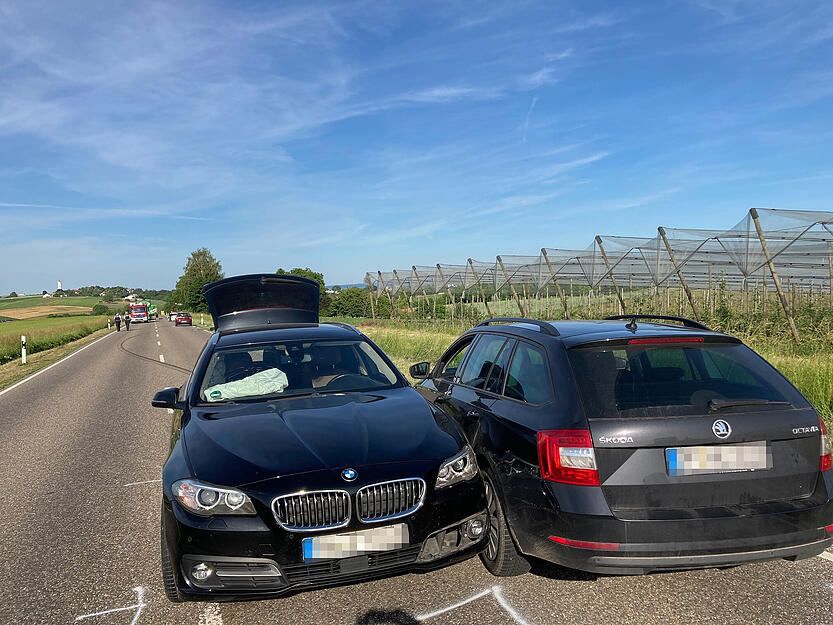 Unfall mit sechs Autos zwischen Gemmingen und Schwaigern