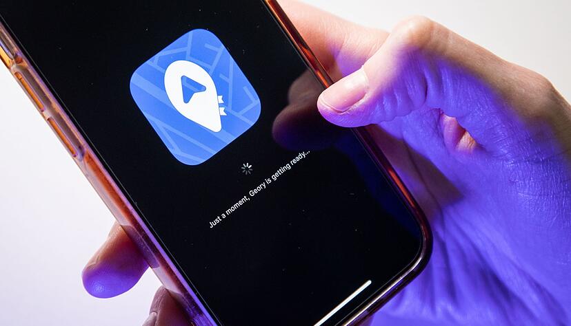 Gleich ist das Reisetagebuch startklar: &laquo;Geory&raquo; gibt es nur f&uuml;r iOS.