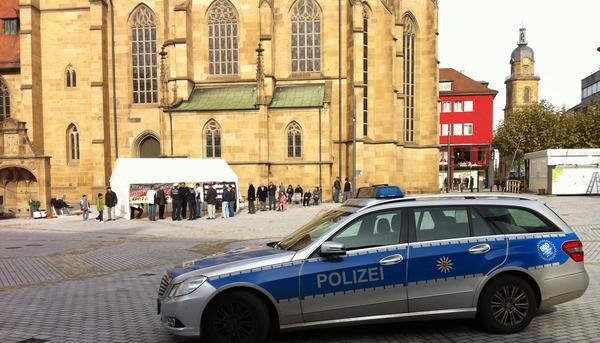 Hungerstreik auf dem Kiliansplatz | 01.11.