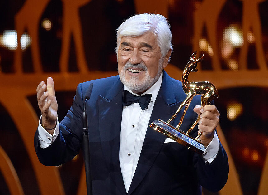 Schauspieler Mario Adorf erhielt 2016 den Bambi in der Kategorie "Lebenswerk".