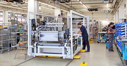 Der Maschinenbauer Illig hat keine eigenen Mitarbeiter in Russland. Doch &uuml;ber Partner hatten sie Projekte in Russland und der Ukraine betreut. Wie es weitergeht, ist auch hier offen.
Foto: Archiv