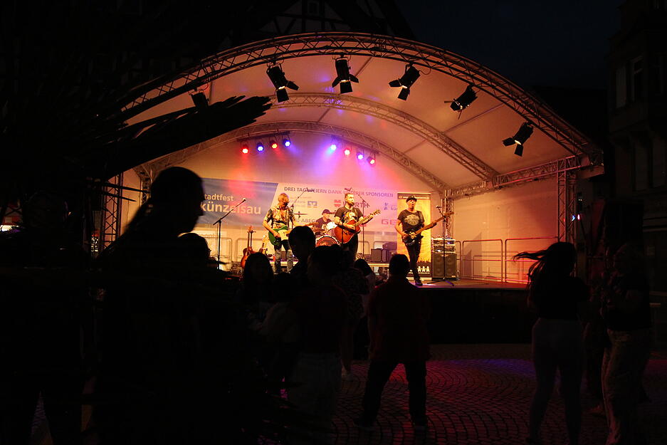 Drei Tage lang Stadtfest in Künzelsauer Innenstadt.