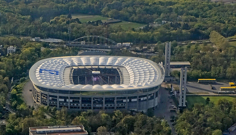 Spielort der EM 2024: Deutsche Bank Park in Frankfurt