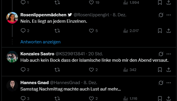 VfB-Fans diskutieren auf der Plattform X ihre Sicherheitsbedenken vor dem Hochrisikospiel in Stuttgart.