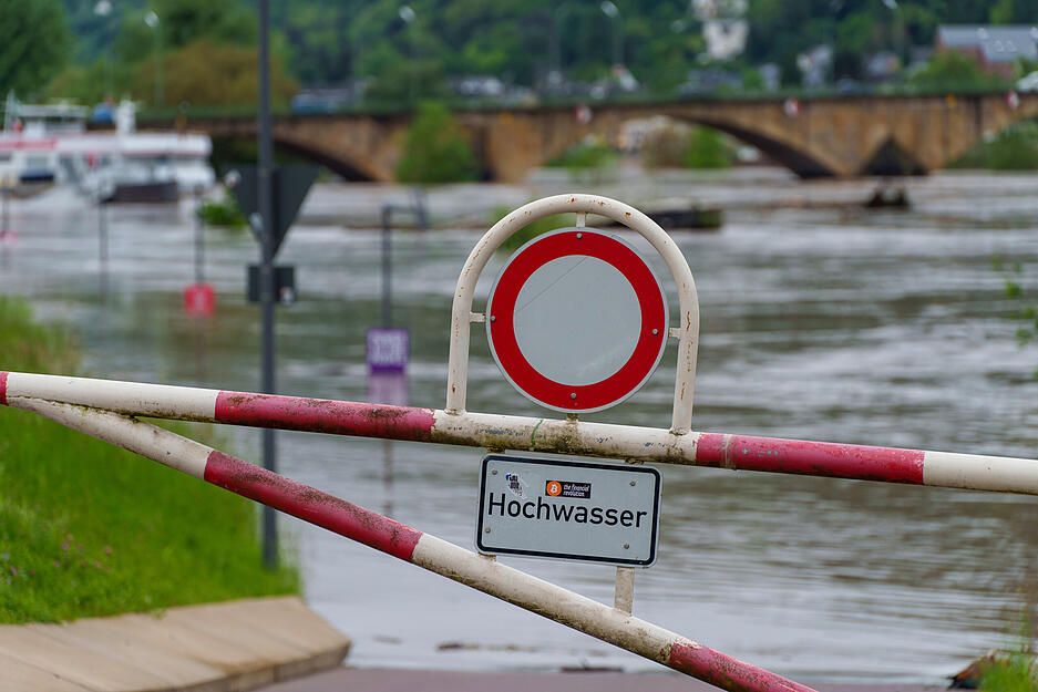 Für Trier hat der Deutsche Wetterdienst die höchste Warnstufe vergeben.
