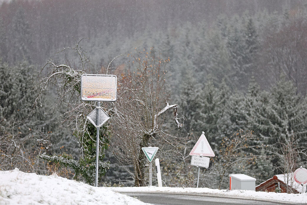 Schnee in den Löwensteiner Bergen: Das sind die ersten Bilder vom ...