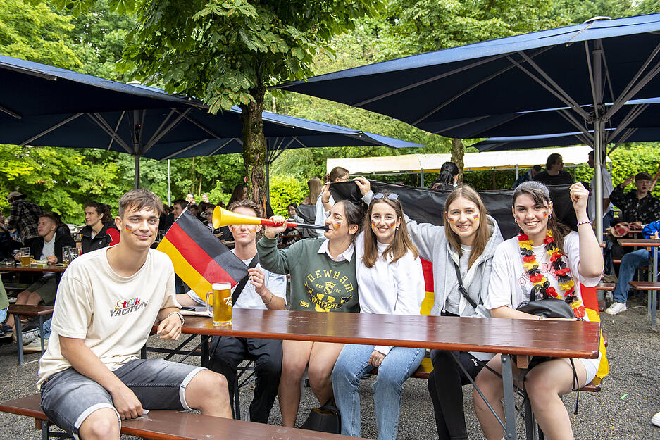 Public Viewing in Heilbronn: EM-Achtelfinale Deutschland England