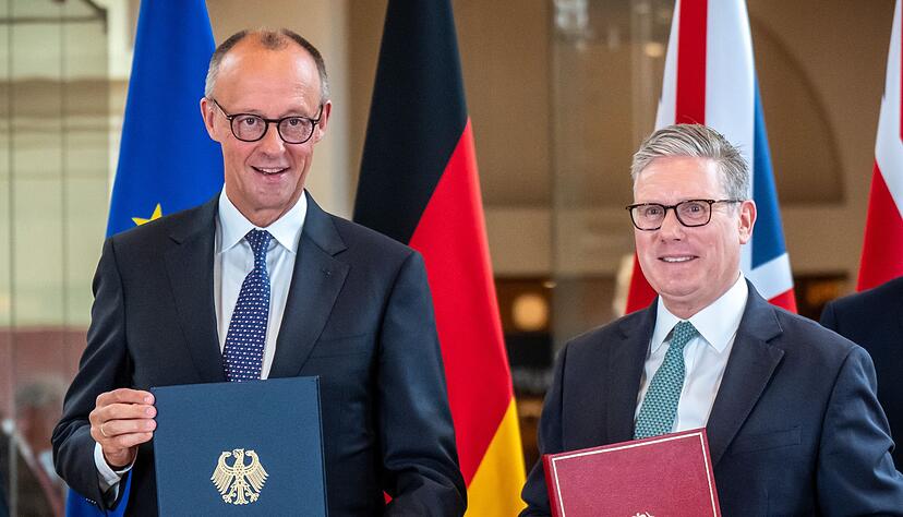 Friedrich Merz und Keir Starmer haben einen neuen Freundschaftsvertrag f&uuml;r Deutschland und Gro&szlig;britannien unterzeichnet.
