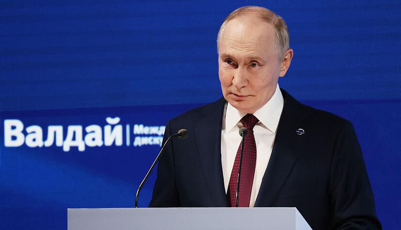 Der Kremlchef erl&auml;uterte vor Au&szlig;enpolitikexperten mehrere Stunden lang seine Sicht auf die Welt.