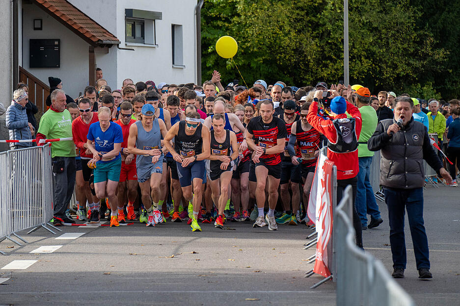 Tausende L&auml;ufer gingen beim diesj&auml;hrigen Bottwartal-Marathon auf die Strecke &ndash; auf Distanzen zwischen f&uuml;nf und 42 Kilometern.