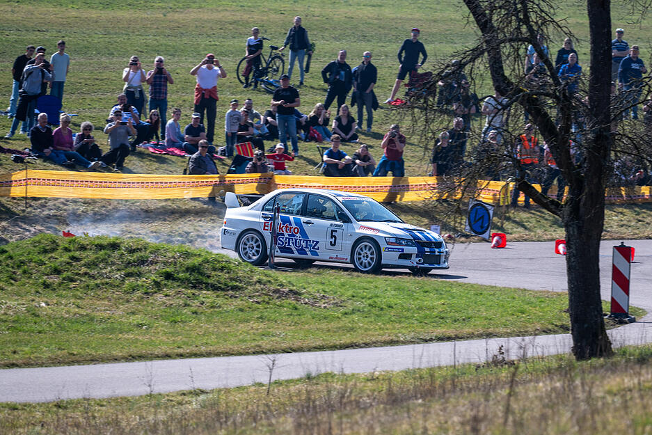 Die Unterland-Hohenlohe-Rallye hat am Samstag, den 8. März, zahlreiche Besucher angelockt.