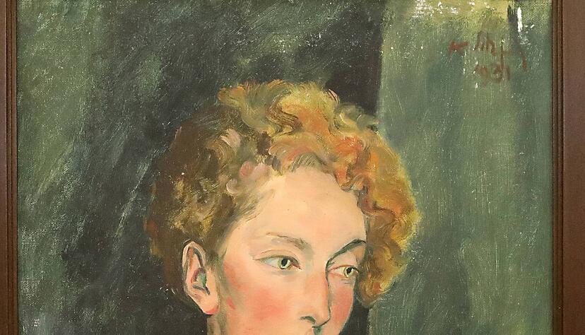 Sabine Lepsius, Portr&auml;t Mathilde Vollmoeller, Berlin um 1900.