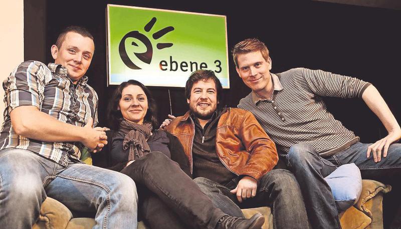 Seit 15 Jahre sind sie als Lazy Jacks unterwegs (von links): Stanislav Hoerdt, Gitta Lindmaier, Robert Gieglin und Jochen Gärtner.
Foto: Guido Sawatzki