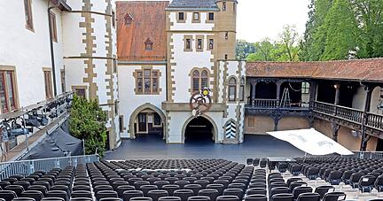 Nach zwei Jahren Corona-Pause ging am Sonntag die 71. Spielzeit der Burgfestspiele zu Ende. Das Programm für das kommende Jahr steht bereits fest. 
Foto: Ralf Seidel