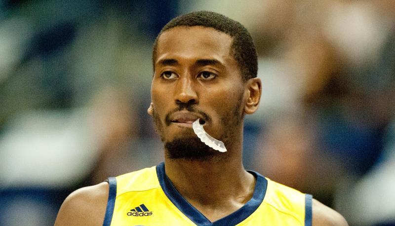 Geht künftig in Jena auf Korbjagd: Ex-NBA-Profi Kyle Weaver. Foto: Sebastian Kahnert dpa