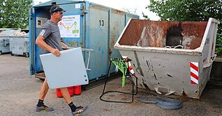 Recyclinghof Neuenstein, Abfallwirtschaft Hohenlohekreis