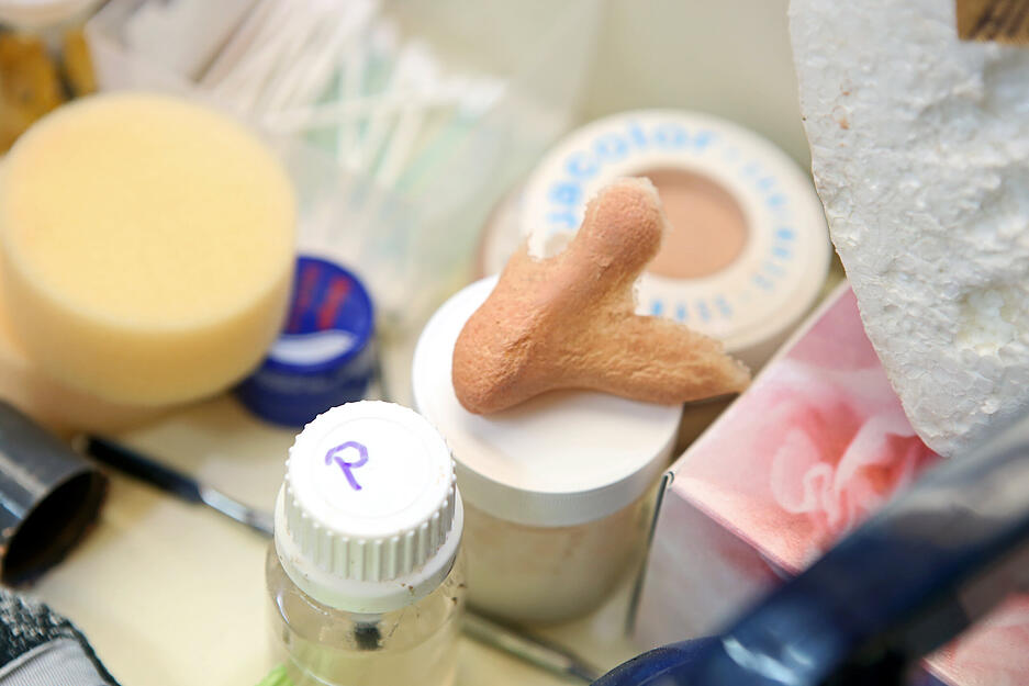 Cyrano de Bergerac in der Maske. Burgfestspiele Jagsthausen Cyrano de Bergerac in der Maske. Burgfestspiele Jagsthausen