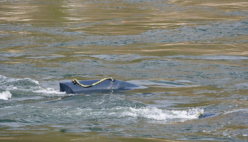 Au&szlig;erhalb des Wassers sind die Anlagen kaum zu sehen. (Archivbild)