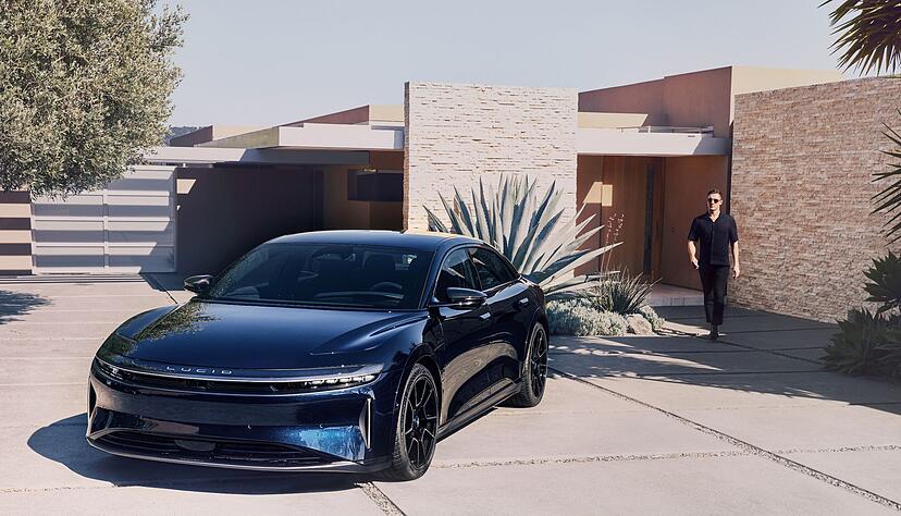 Lucid Air-Sportversion Sapphire: Der Viertürer ist bislang nur in den USA auf dem Markt.