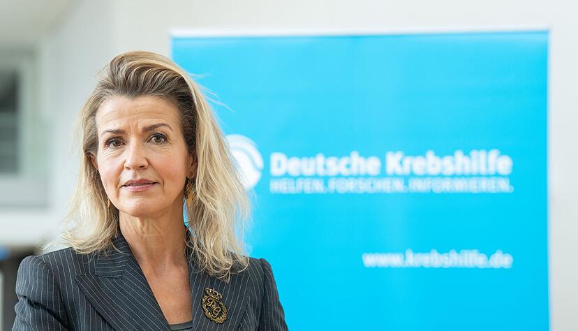 Die Geigerin Anne-Sophie Mutter ist heute Präsidentin der Deutschen Krebshilfe. Die Geigerin Anne-Sophie Mutter ist heute Präsidentin der Deutschen Krebshilfe.