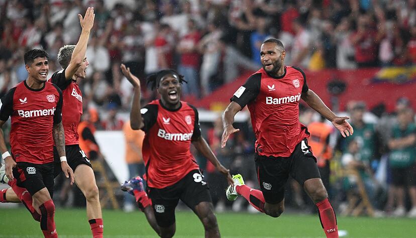 Bayer feiert zum ersten Mal den Sieg im Supercup.