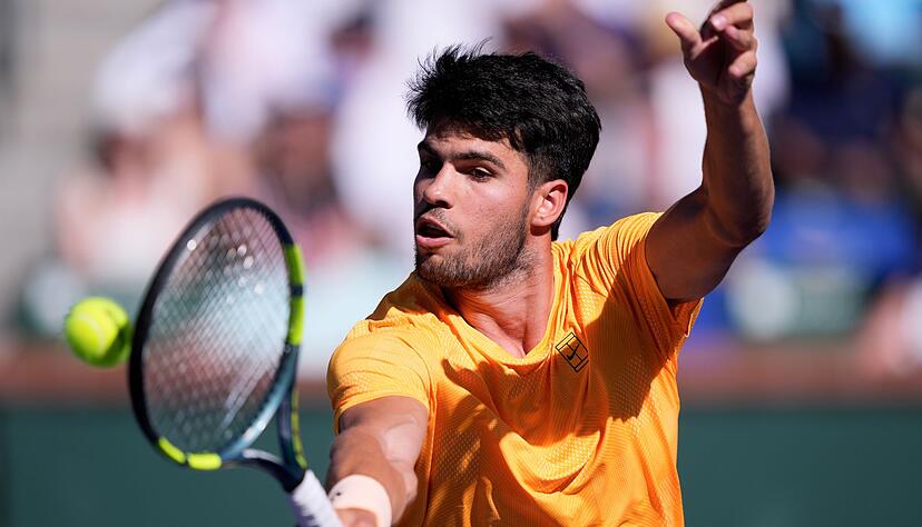 Carlos Alcaraz führt die Weltrangliste seit November vergangenen Jahres an. (Archivbild) Carlos Alcaraz führt die Weltrangliste seit November vergangenen Jahres an. (Archivbild)