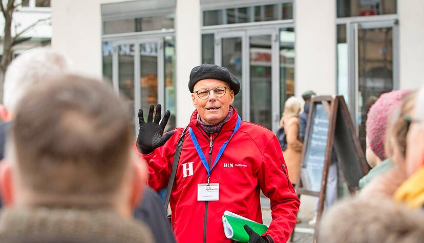 Stadtführer Eduard Muckle kennt sich in Heilbronn aus wie in seiner Westentasche.