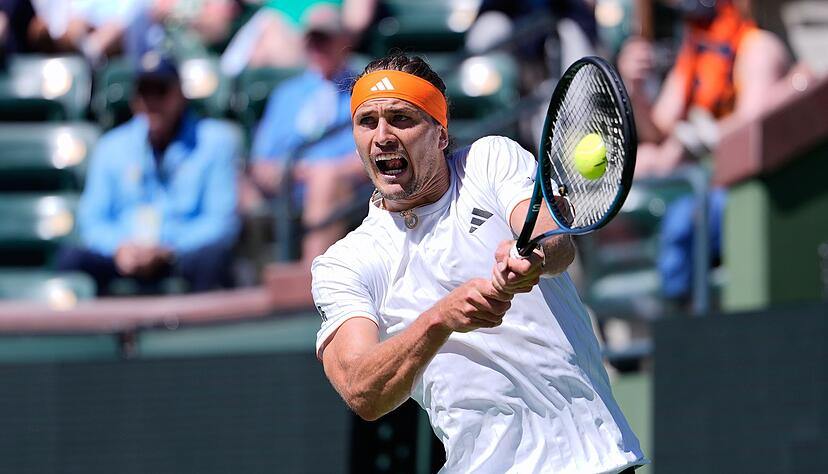 Zverev hat es erstmals in seiner Karriere ins Halbfinale von Indian Wells geschafft.