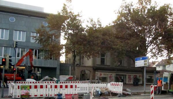 Am heutigen Mittwoch beginnen in der Allee 18 die Abbrucharbeiten an der Villa Hauck.