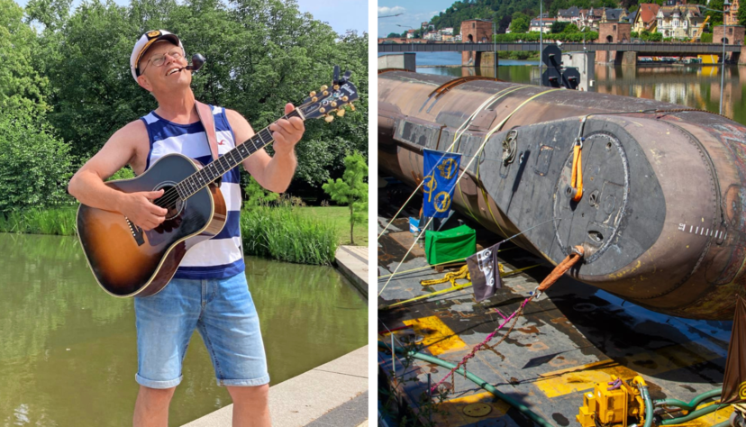Aus einer Schnapsidee wird ein lokaler Hit: Musiker haben ein eigenes Lied über das U-Boot geschrieben. Aus einer Schnapsidee wird ein lokaler Hit: Musiker haben ein eigenes Lied über das U-Boot geschrieben.